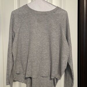 Wild Fable Heather Gray Crew Neck Sweater